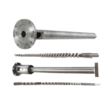 Chrome po o le bimetallic ruber screw barrel tui iniseti